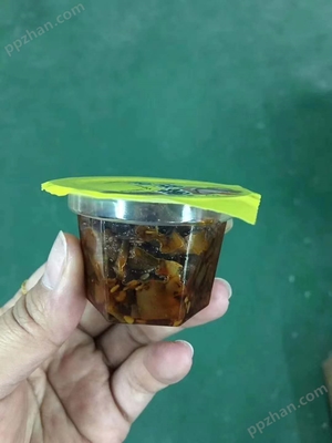JC-QDF-2-小杯装香醋酱油辣椒酱芥末小菜包装封口机
