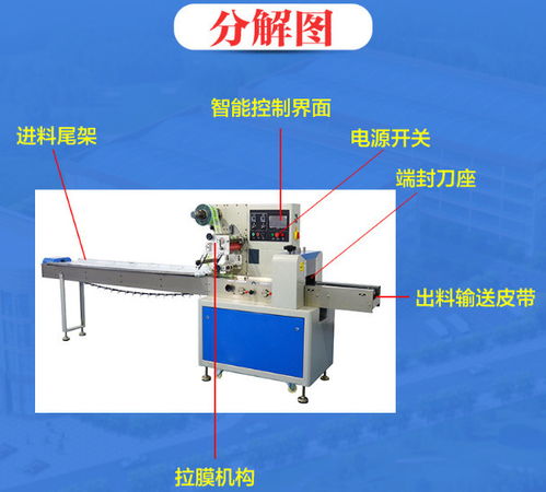 广东兴华盛食品包装机 全自动枕式包装机厂家直销 包装机可制定